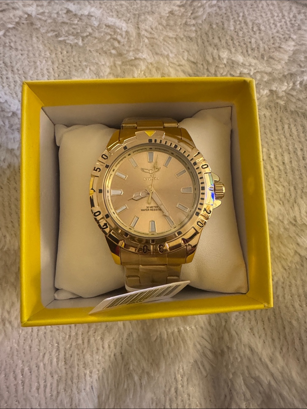 Invicta Gold-Tone Men's Dive Watch